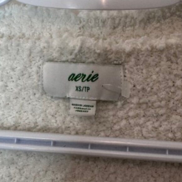 Aerie white marshmallow oversized open front long cardigan size XS - Picture 8 of 8